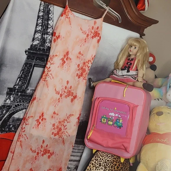 Pink Long Dress - Picture 2 of 11